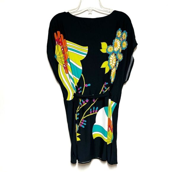 New Trina Turk Swimsuit cover up for Poolside Beach Front Tie Belted Sz S - Picture 2 of 6